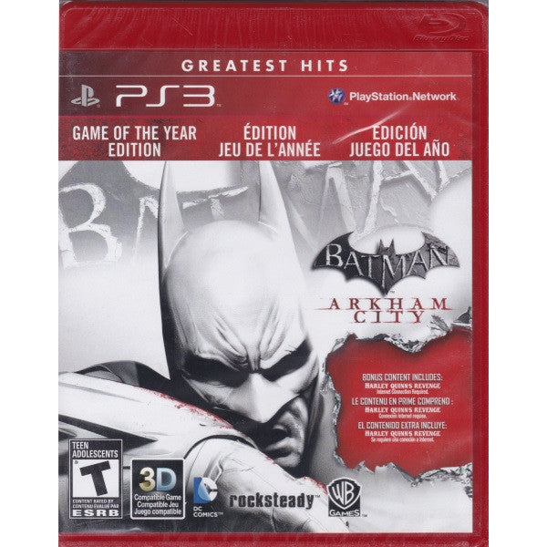Batman: Arkham City - Game of the Year Edition [PlayStation 3]} — Shopville