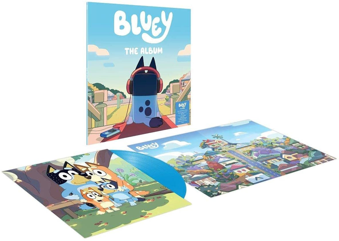 Bluey The Album - Limited Edition Bluey Colored Vinyl w/ Poster [Audio ...