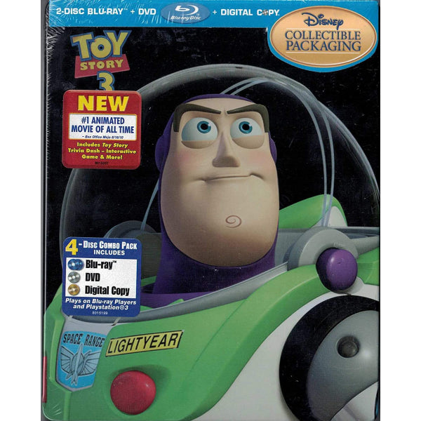 Disney Pixar S Toy Story 3 Limited Edition Steelbook Blu Ray Dvd Shopville
