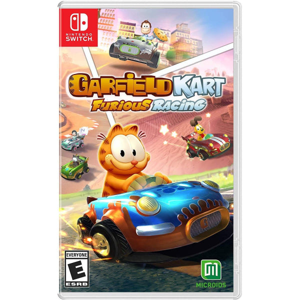 garfield kart furious racing series