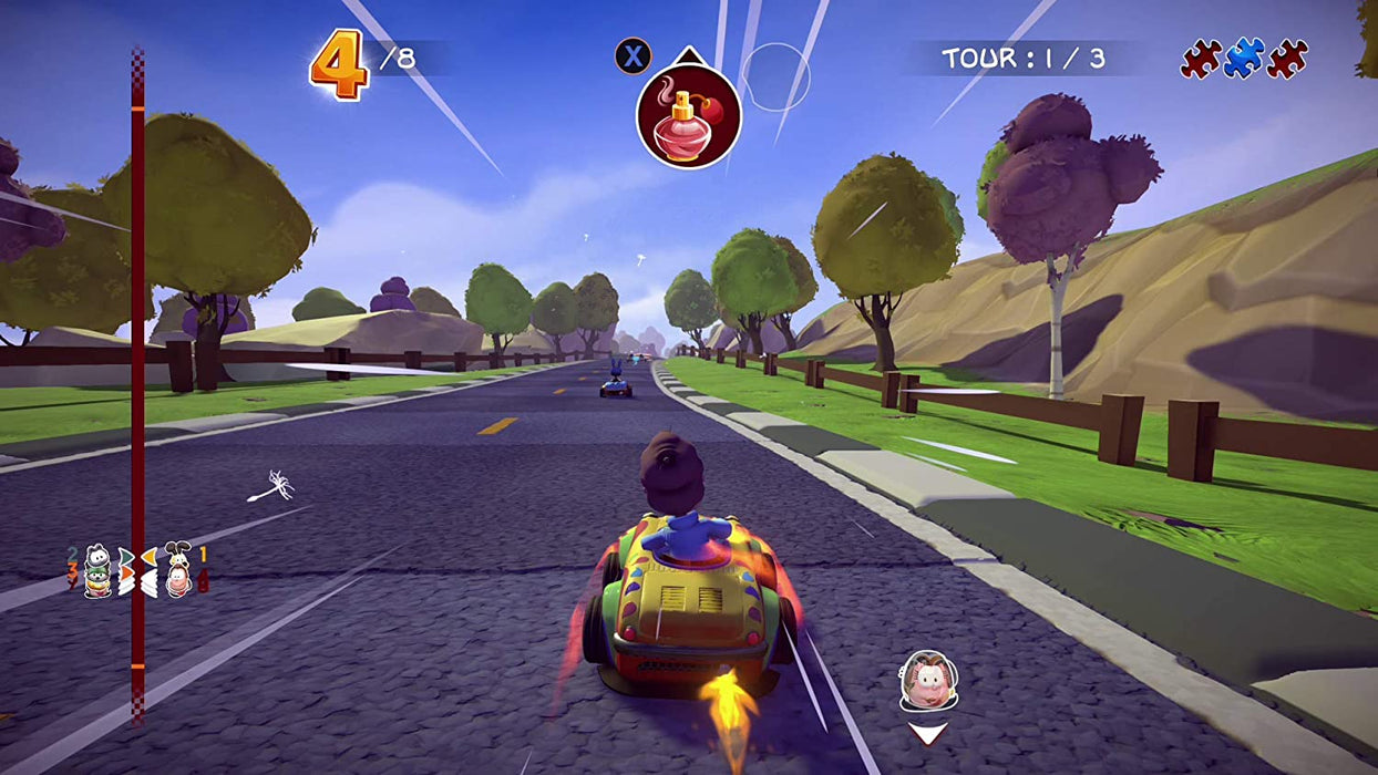 garfield kart furious racing ps4