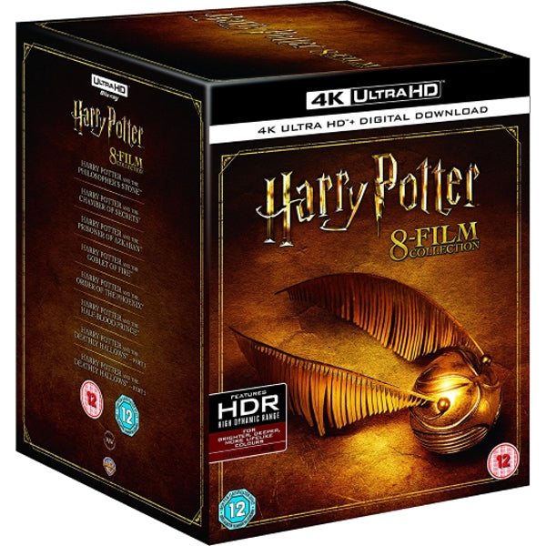harry potter blu ray box set