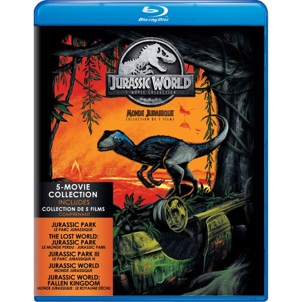 Jurassic World: 5-Movie Collection [Blu-Ray + Digital Box Set] — Shopville