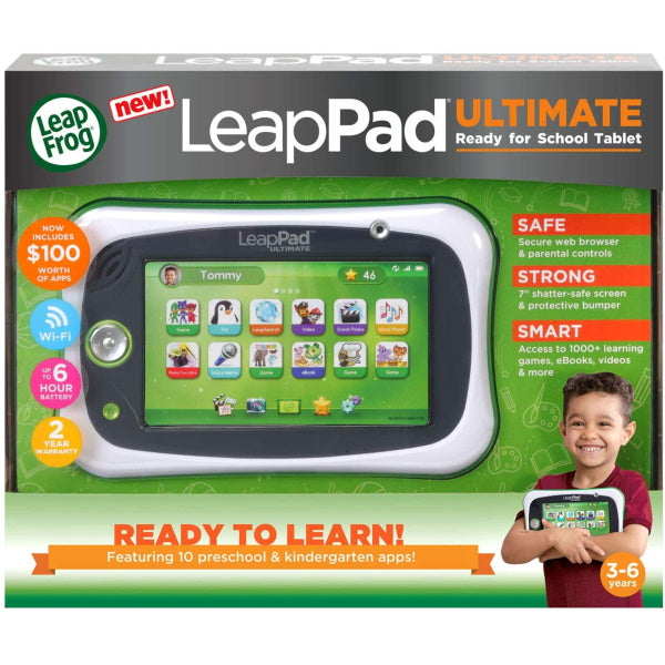 Leapfrog Leappad Ultimate Get Ready For School Tablet Green Toys Shopville