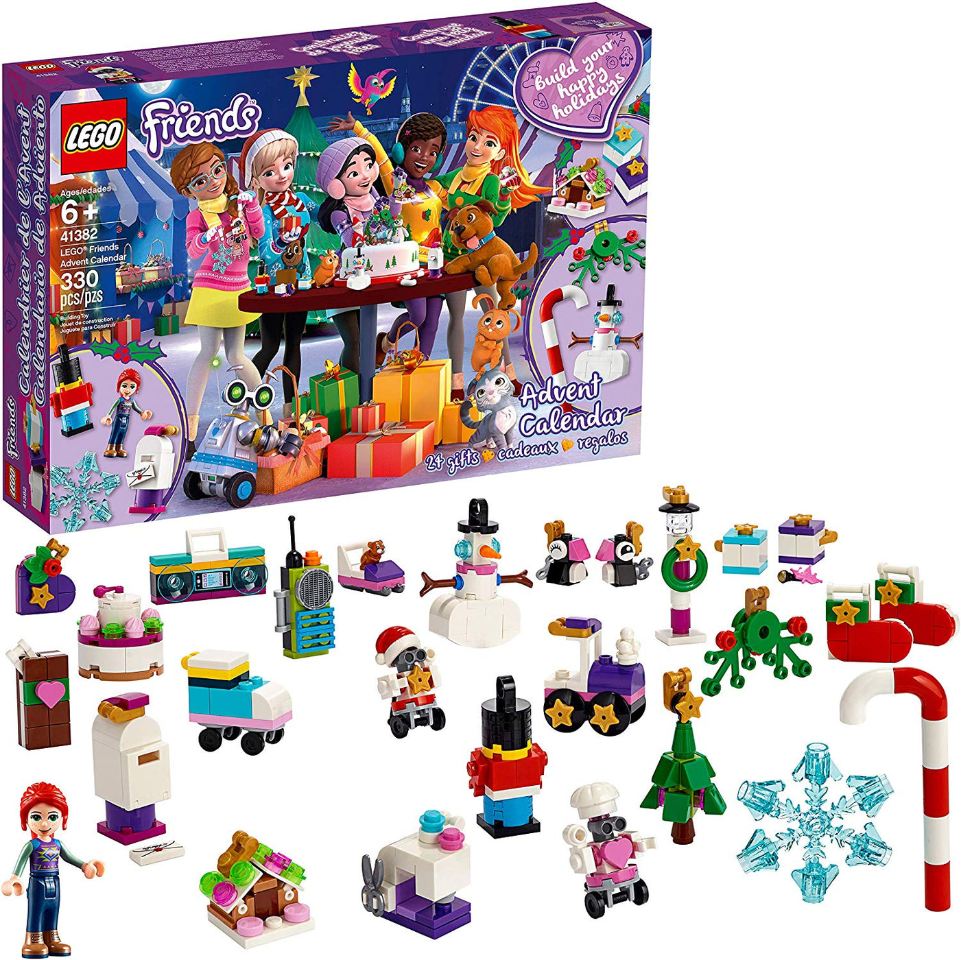 LEGO Friends Advent Calendar (2019 Edition) 330 Piece Building Kit