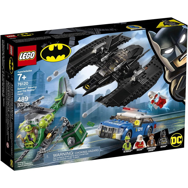 LEGO DC Batman: Batman Batwing and The Riddler Heist - 489 Piece Build ...