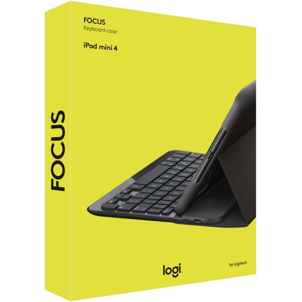 Logitech Focus Keyboard Case For Ipad Mini 4 Black Electronics Shopville