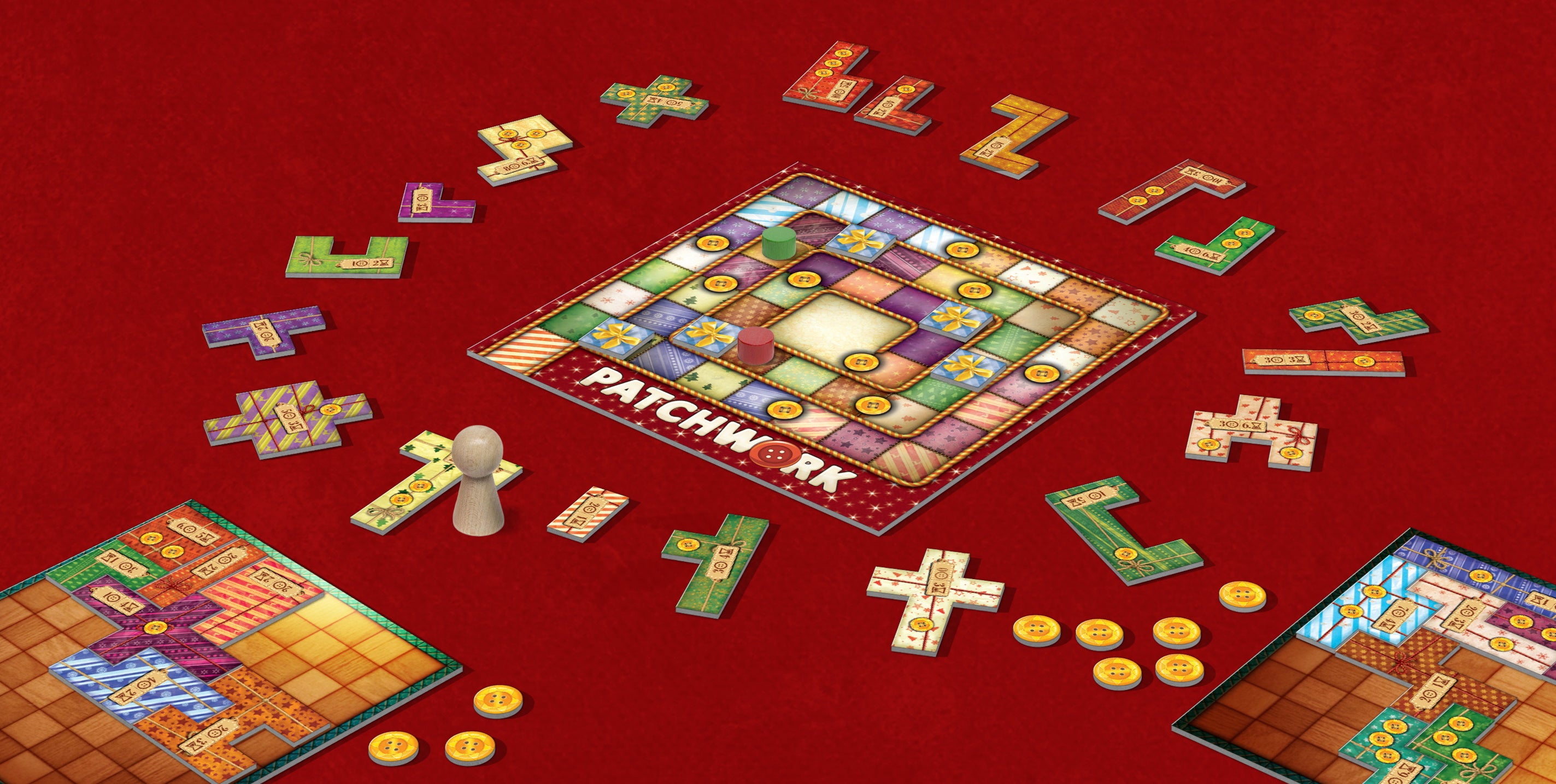 Patchwork - Christmas Edition [Board Game, 2 Players] — Shopville