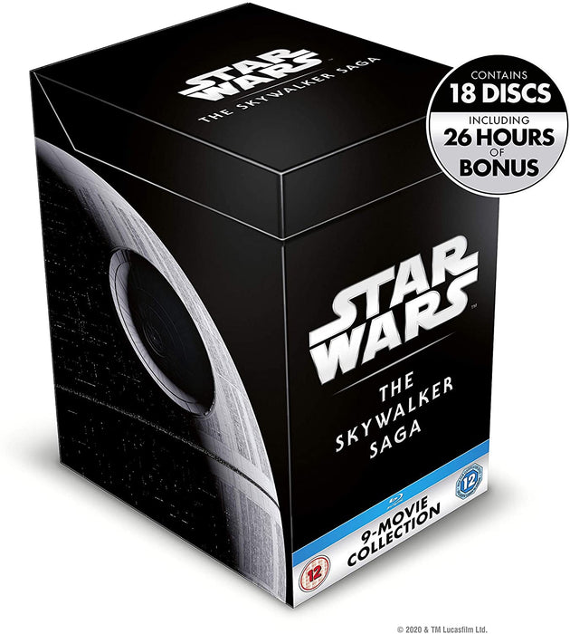 Star Wars The Skywalker Saga 9 Movie Collection Blu Ray Box Set Shopville