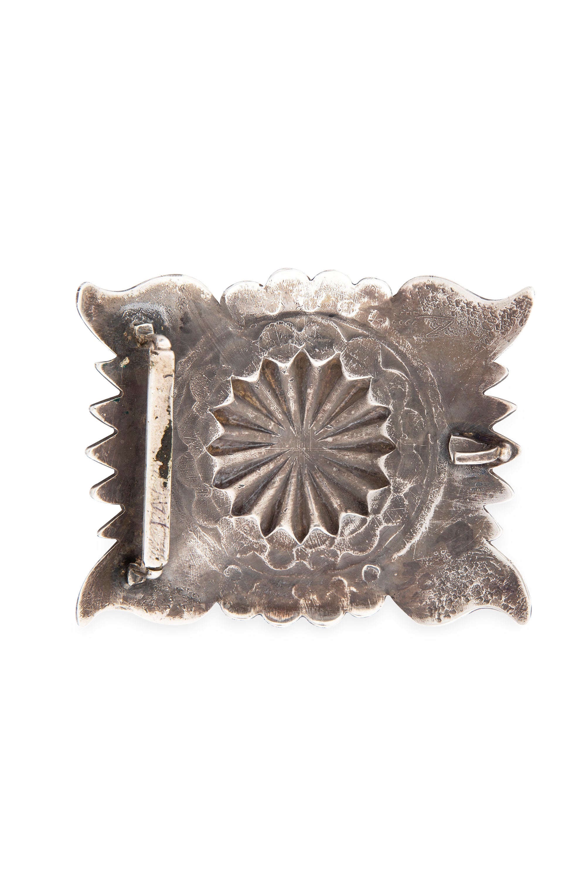 sterling silver cowboy belt buckles