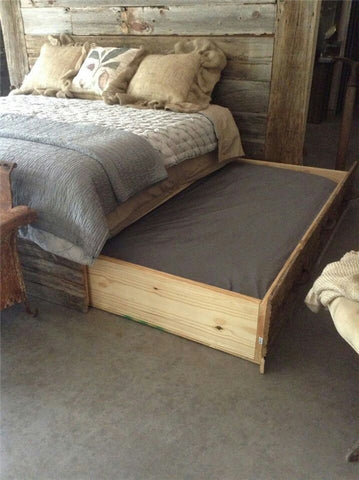 DIY Dog Pullout Bed Under Queen-Sized Bed
