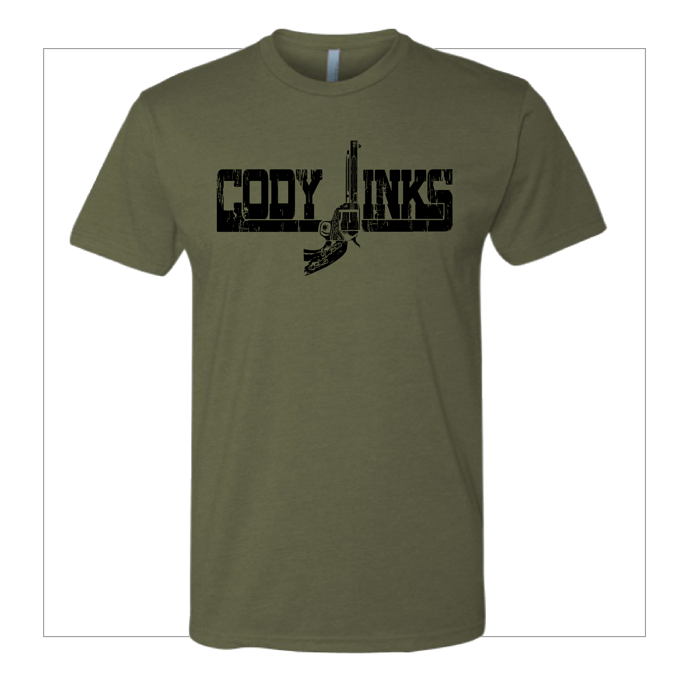 military-green-cj-gun-cody-jinks