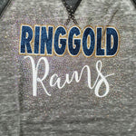 Ringgold Rams Spectacular Glitter and Rhinestone Design