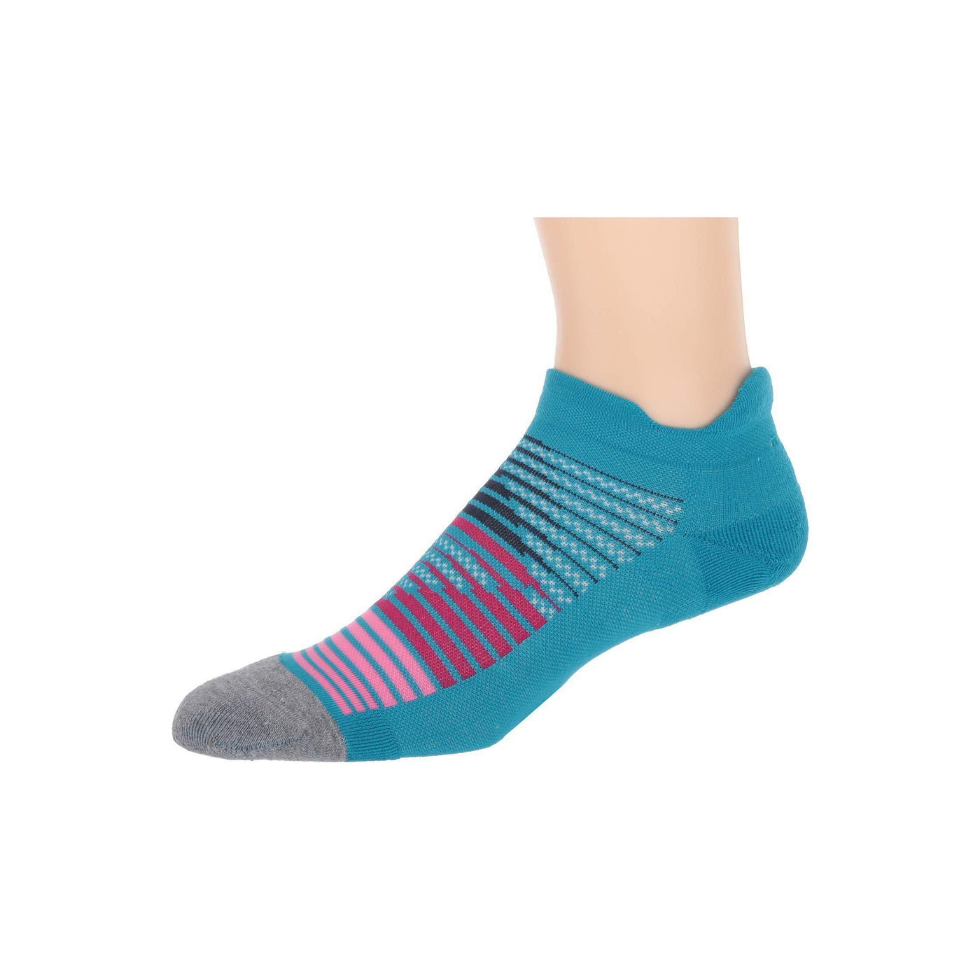 feetures elite max cushion no show tab athletic running socks