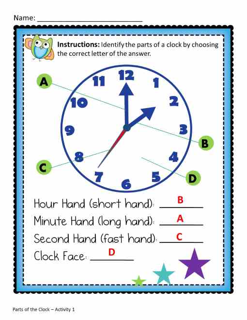 Telling Time Worksheets - Printables & Worksheets