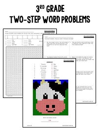 3rd Grade Math Word Problems - Printables & Worksheets