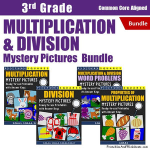 3rd grade multiplication and division coloring worksheets printables worksheets