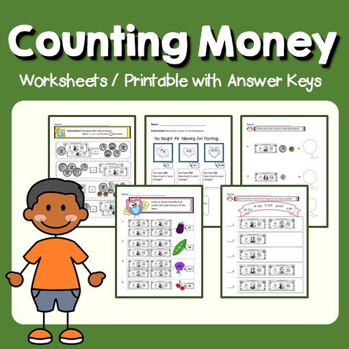 worksheets for counting grade money 1 math Counting Worksheets Printables  Money  Worksheets &