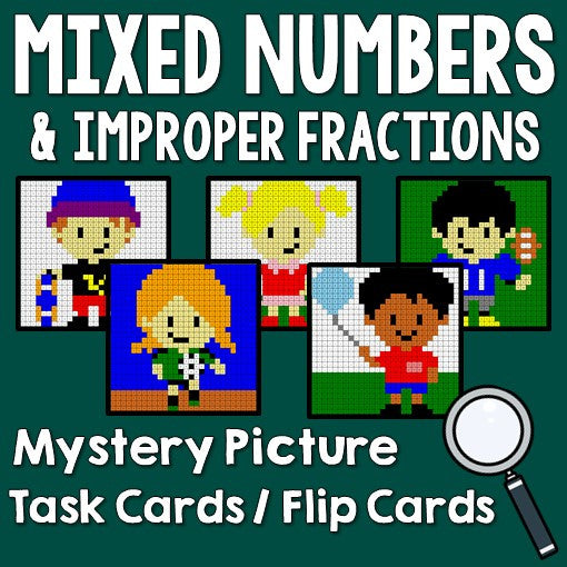 improper fractions for kids