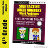 Grade 4 Math: Subtracting Mixed Numbers Word Problems