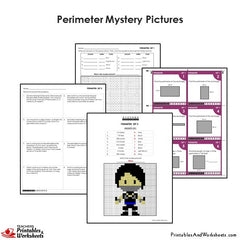 4th grade perimeter word problems coloring worksheets