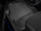 WeatherTech 14+ Toyota Highlander Front Rubber Floor Mats - Black