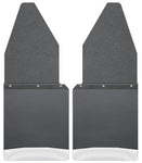 Husky Liners Ford 88-16 F-150/88-99 F-250 12in W Black Top SS Weight Kick Back Front Mud Flaps
