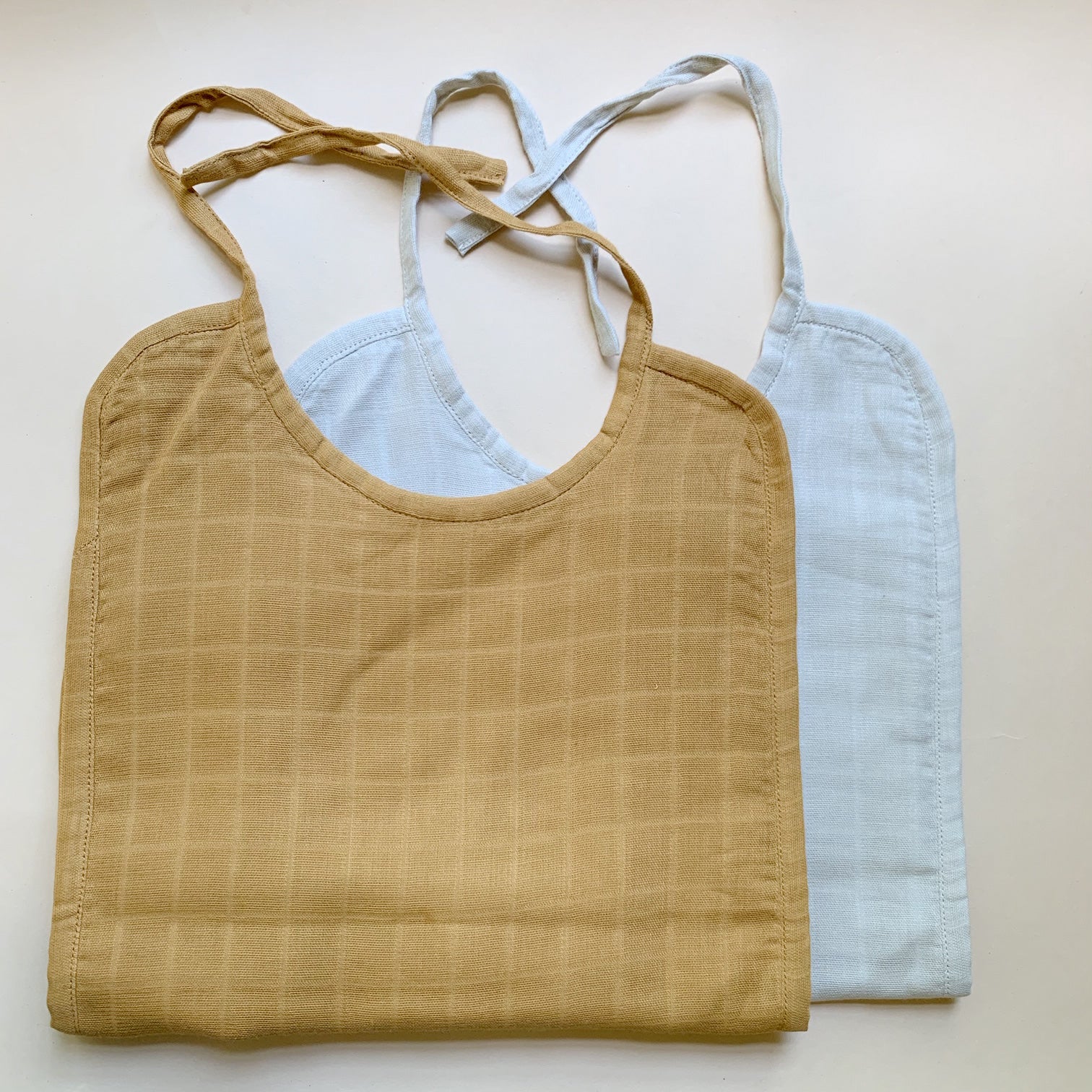 Sui Muslin Bib - Neutral - Pcs. (5714576218312)