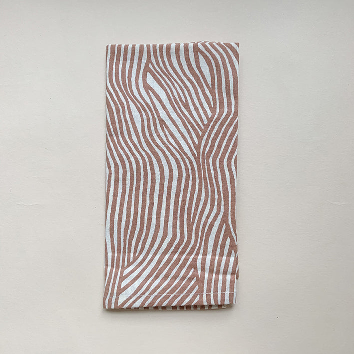 Textile napkins 4-pack - Terracotta Wave - Pcs.