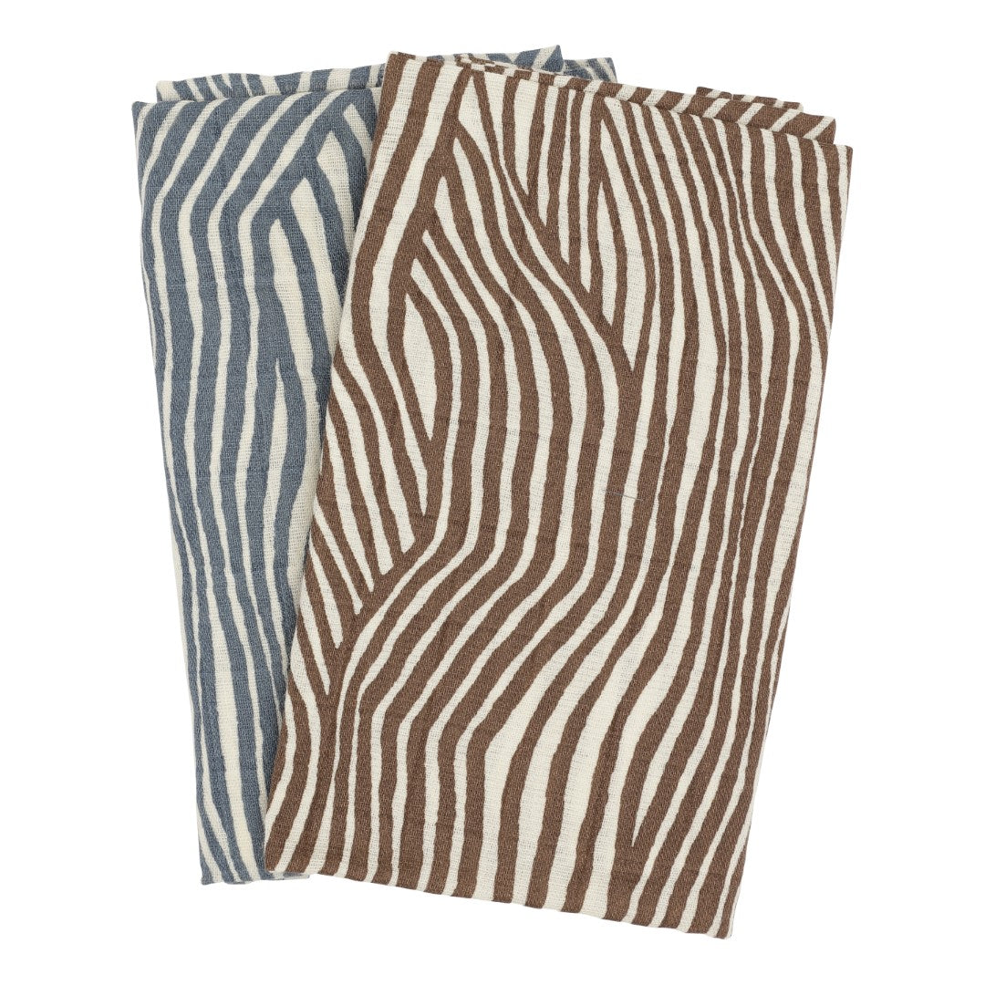 Billede af Wash cloth 2-pack - Winter wave print - Pcs.