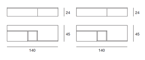 Bunch Wall Shelf - Large Set