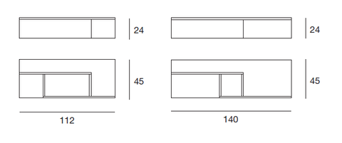 Bunch Wall Shelf - Medium Set