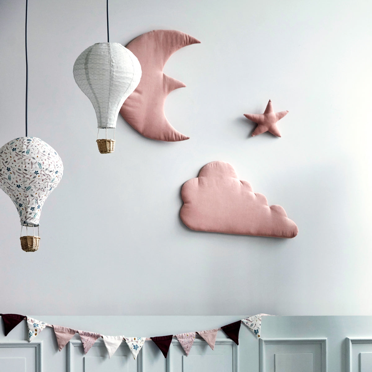 hot air balloon lamp for nursery