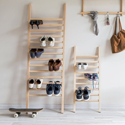 ladder shoe rack