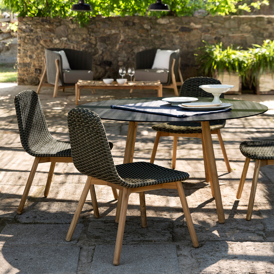 contemporary garden dining sets