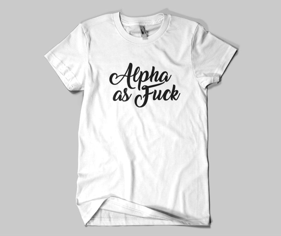 alpha as f shirt
