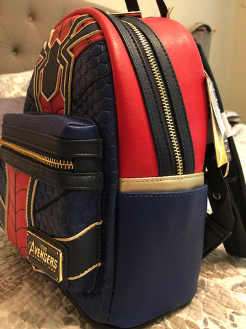 spiderman mini backpack loungefly