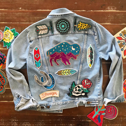 Back Patch Embroidered Patch Large Patch for Jackets Japanese Patch Large Back  Patch Crane Patch Sew on Patch Denim Jacket Patch Patch Brodé -   Australia