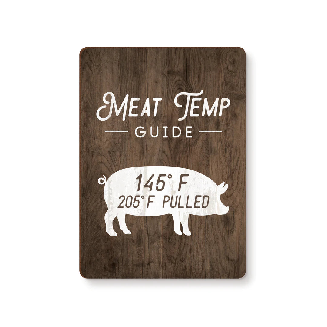PORK MEAT TEMP GUIDE MAGNET