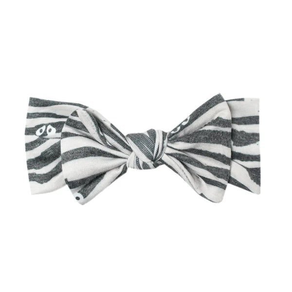 MUMMY KNIT HEADBAND BOW