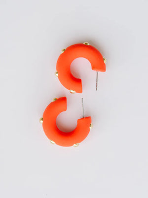 Candace Earrings Clementine Small - The Market On The Square