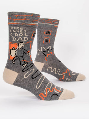 HERE COMES COOL DAD MENS CREW
