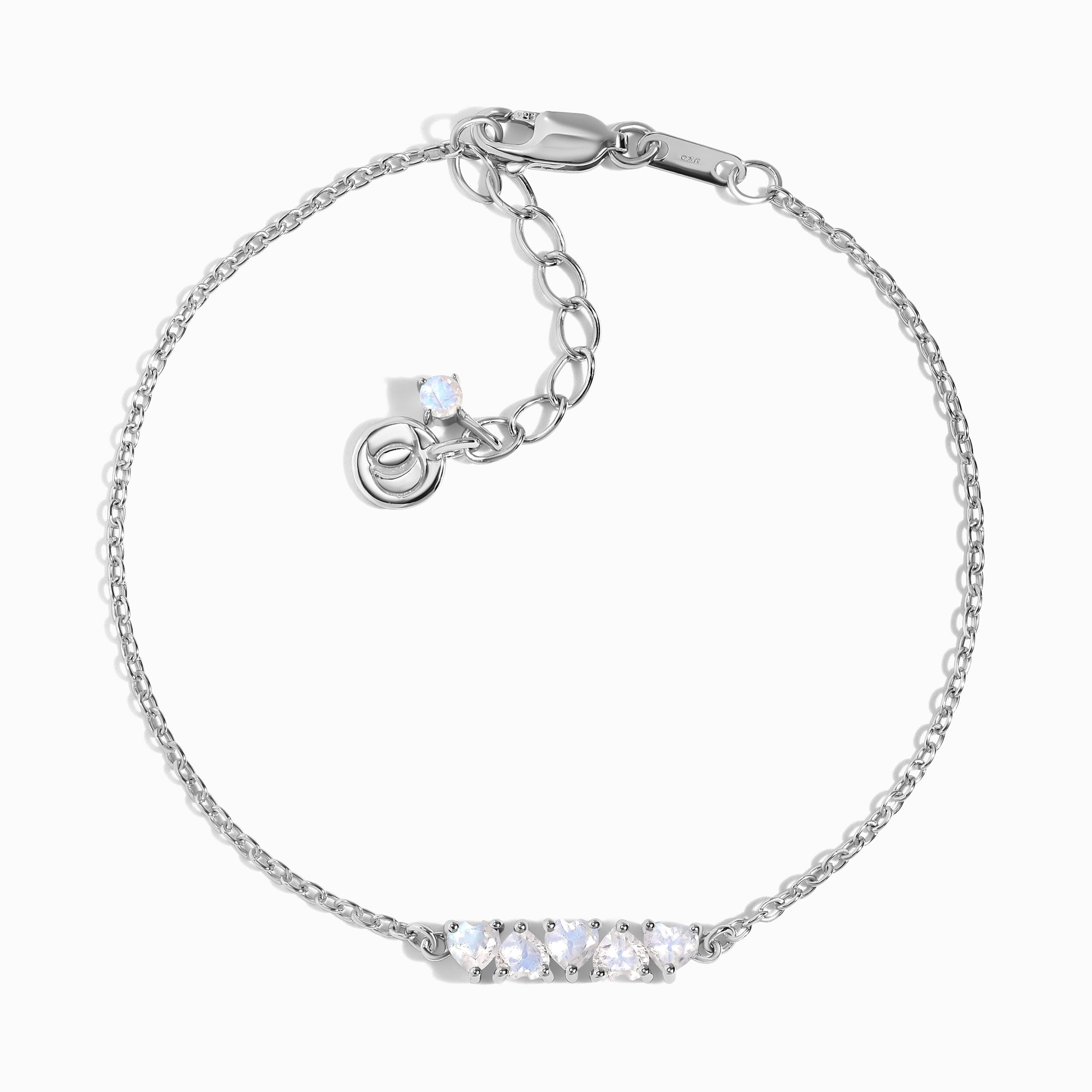 6 Pcs Miss Bracelet Extender Sterling Silver Anklet Chain