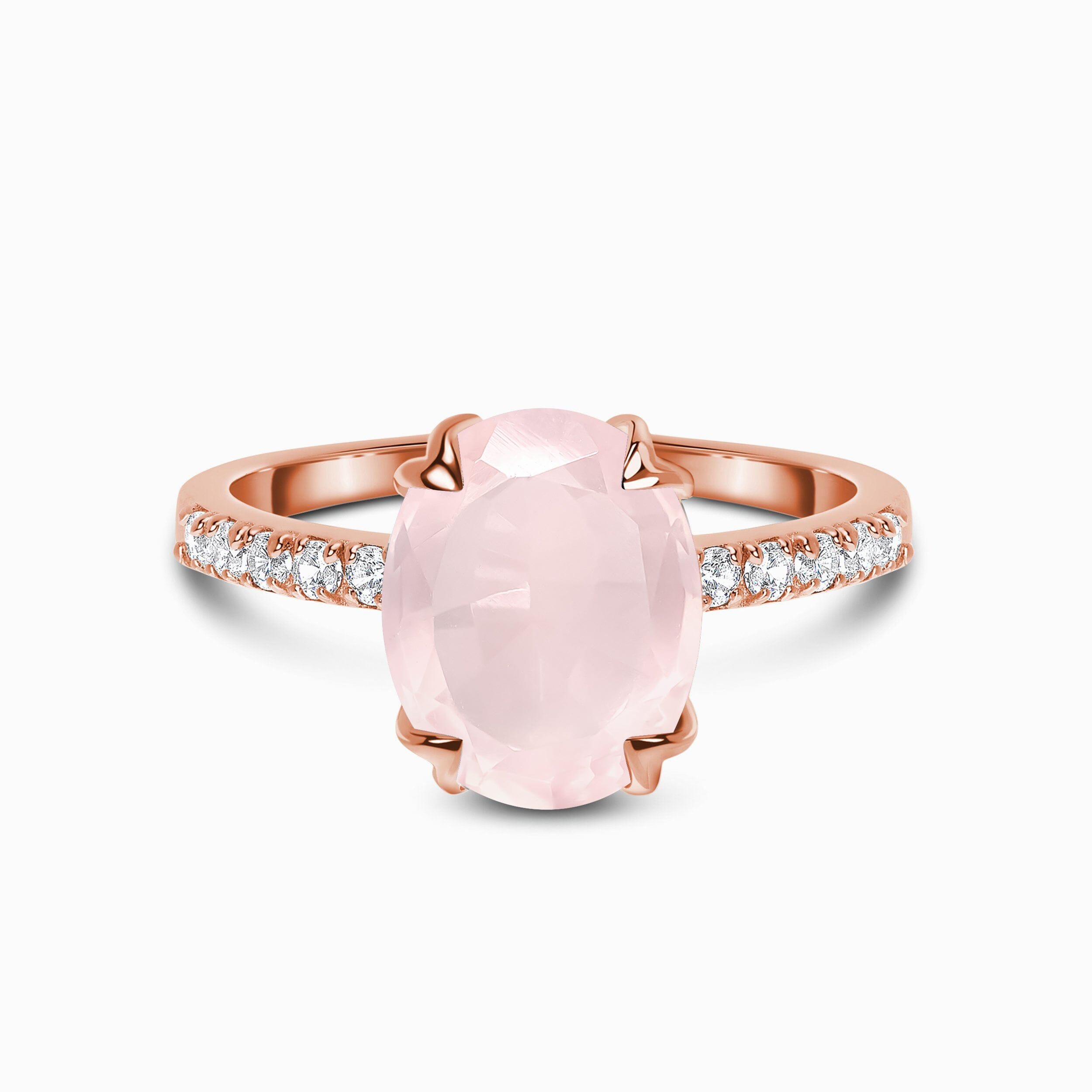 Rose Quartz Ring - Harlow – Moon Magic