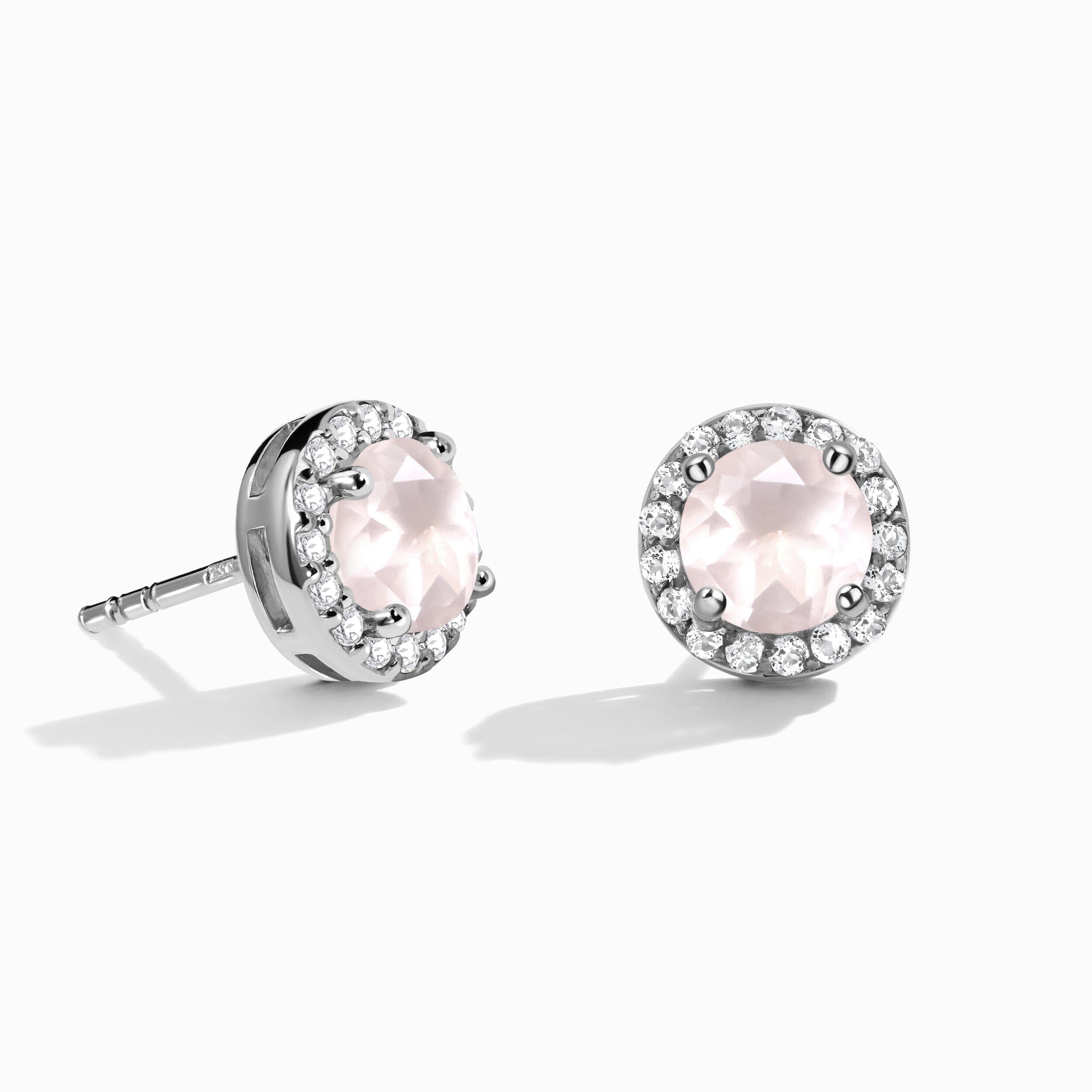 Rose Quartz Earrings - Venus Studs – Moon Magic