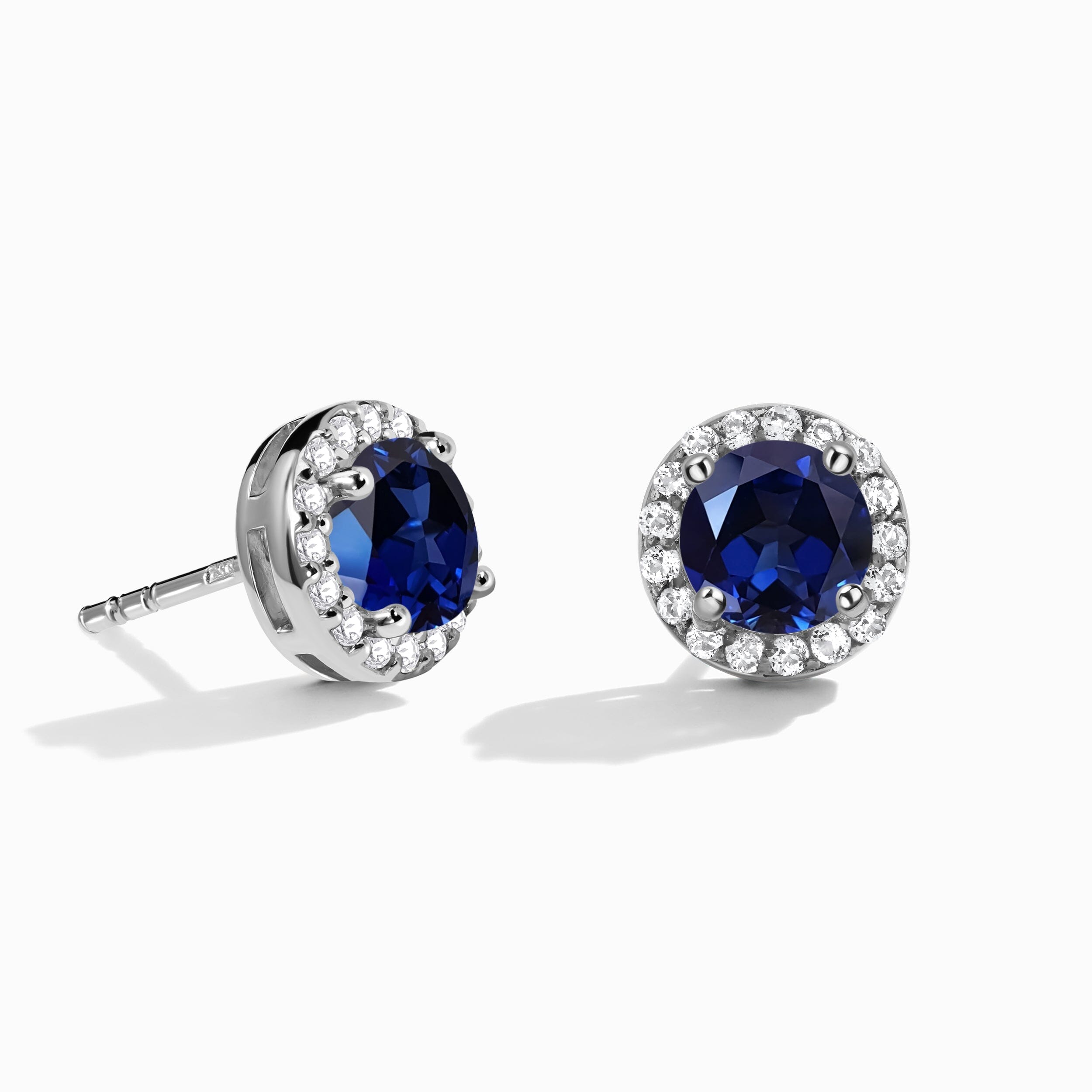 Blue Sapphire Venus Studs - September Birthstone – Moon Magic