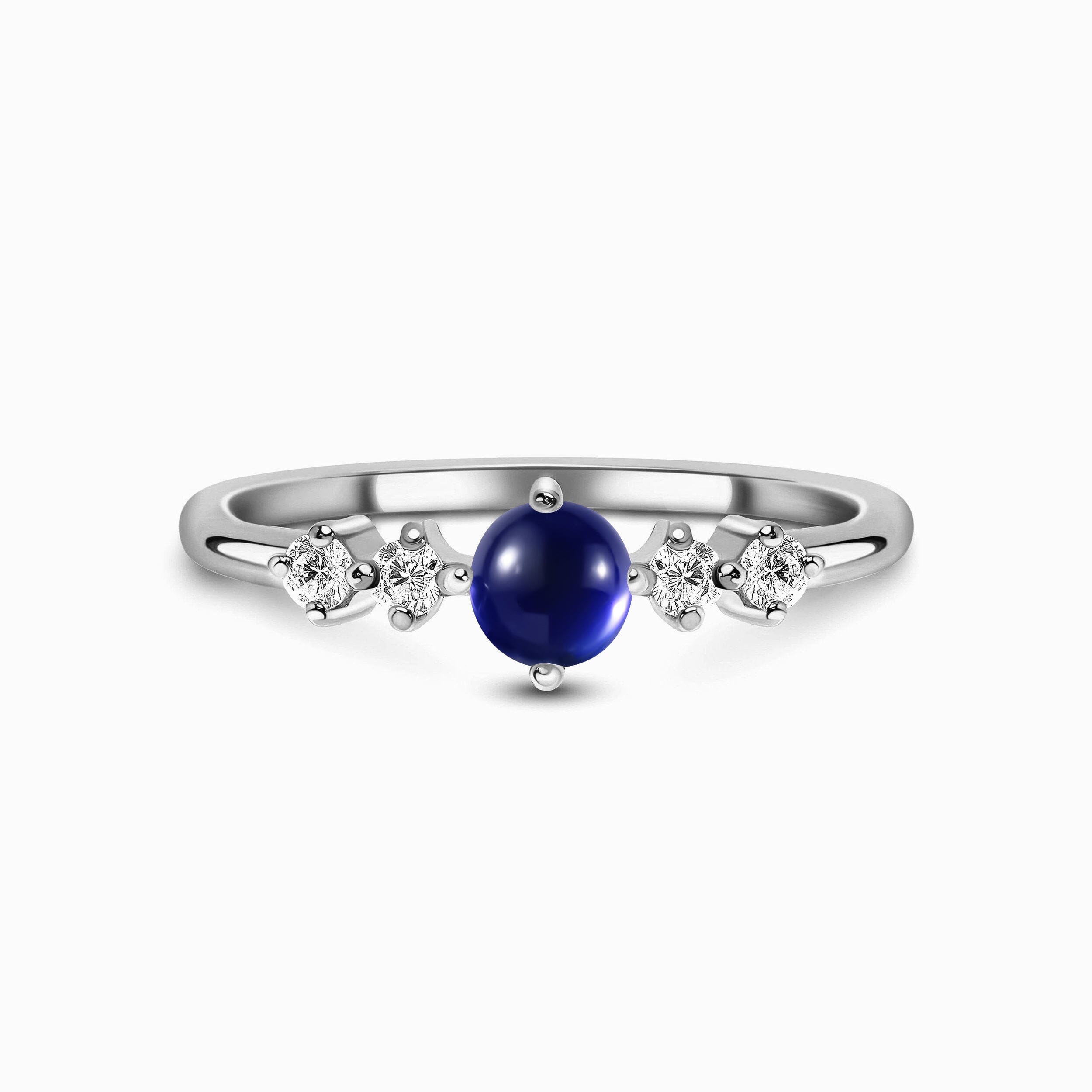 Blue Sapphire Ring - Loveliness – Moon Magic