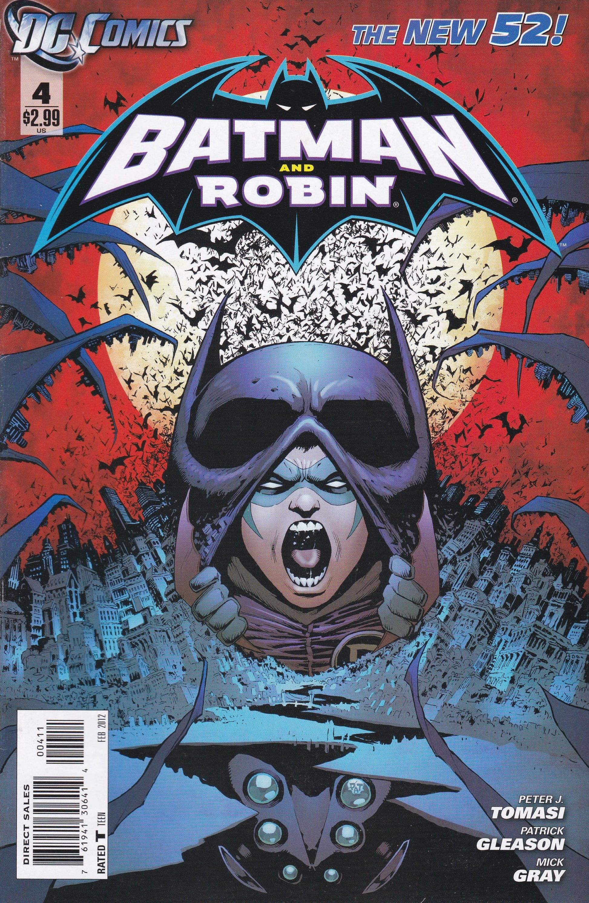 Batman and Robin # 4 DC Comics The New 52! Vol. 2 –  