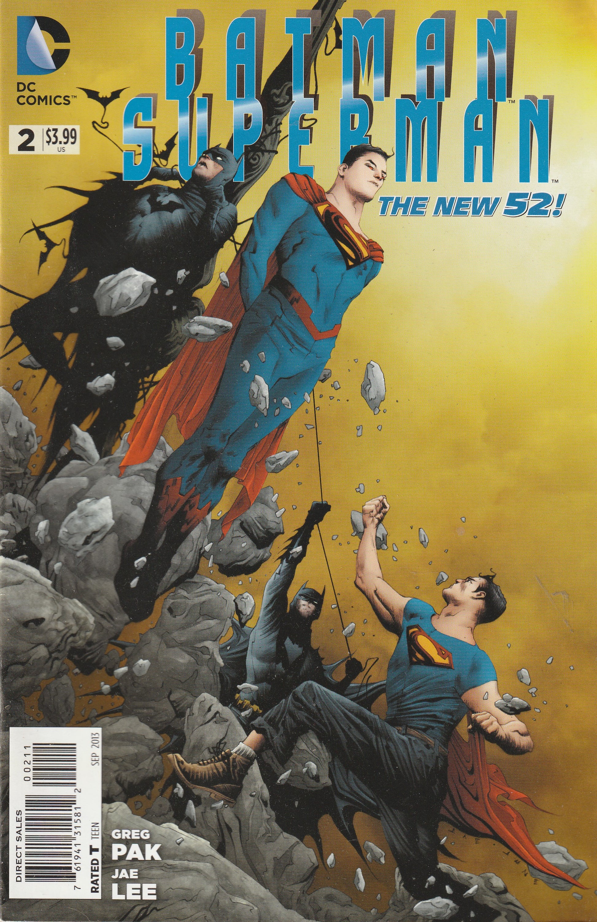 Batman / Superman # 2 DC Comics The New 52! Vol. 1 –  
