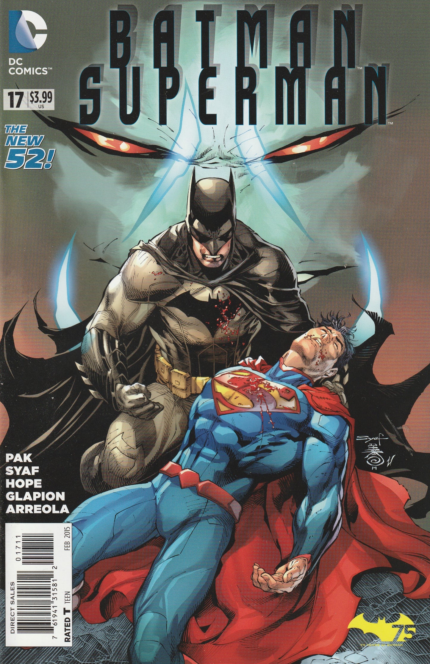 Batman / Superman # 17 DC Comics The New 52! Vol. 1 –  